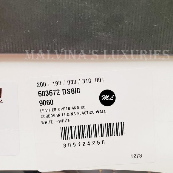 GUCCI BOOTS ANKLE QUEBEC 3 BUCKLE WHITE LEATHER POINTED TOE sz 37.5 7.5 - Picture 15 of 15